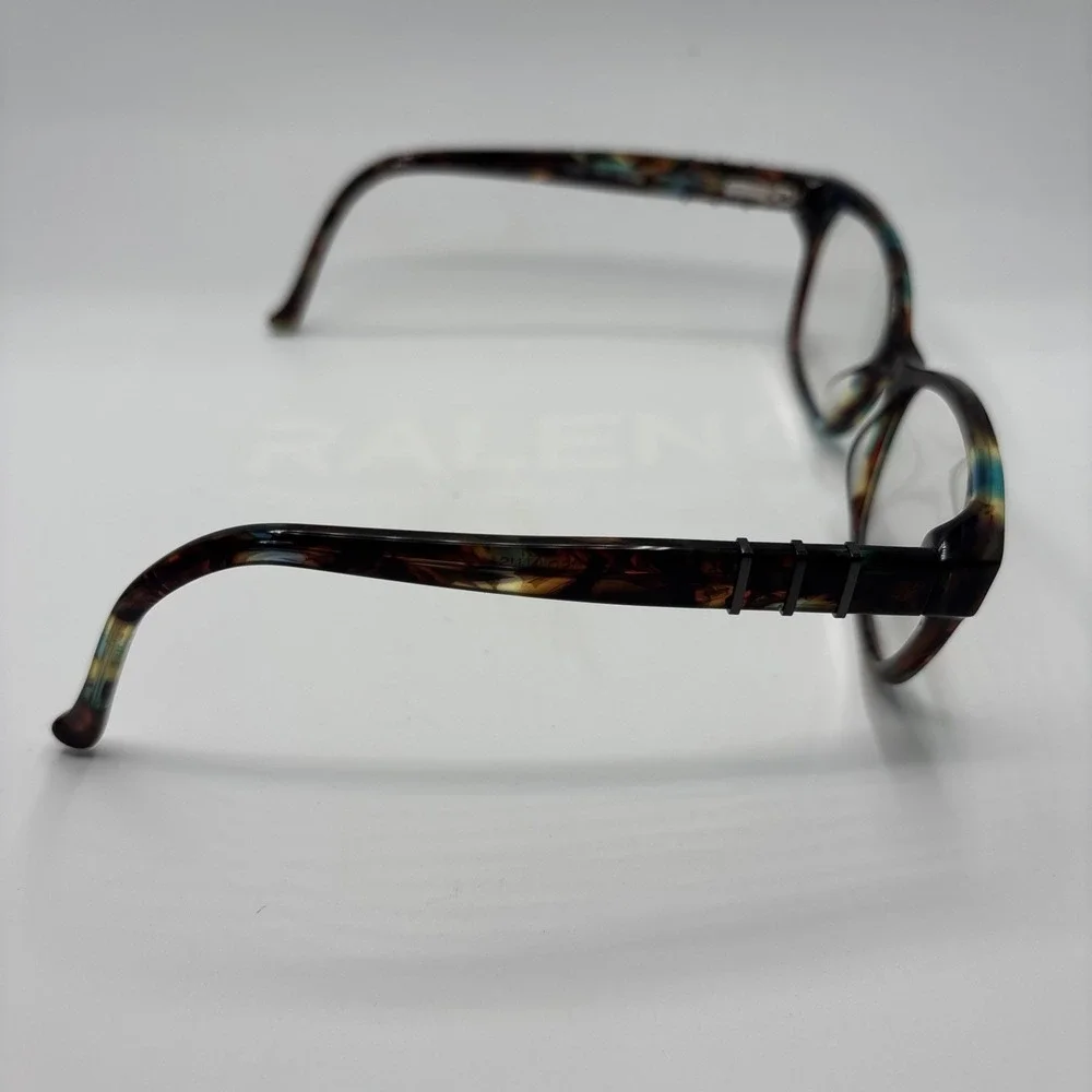 TURA R559 TEA BLUE BROWN AUTHENTIC EYEGLASSES 53-16-135 FRAME W/CASE